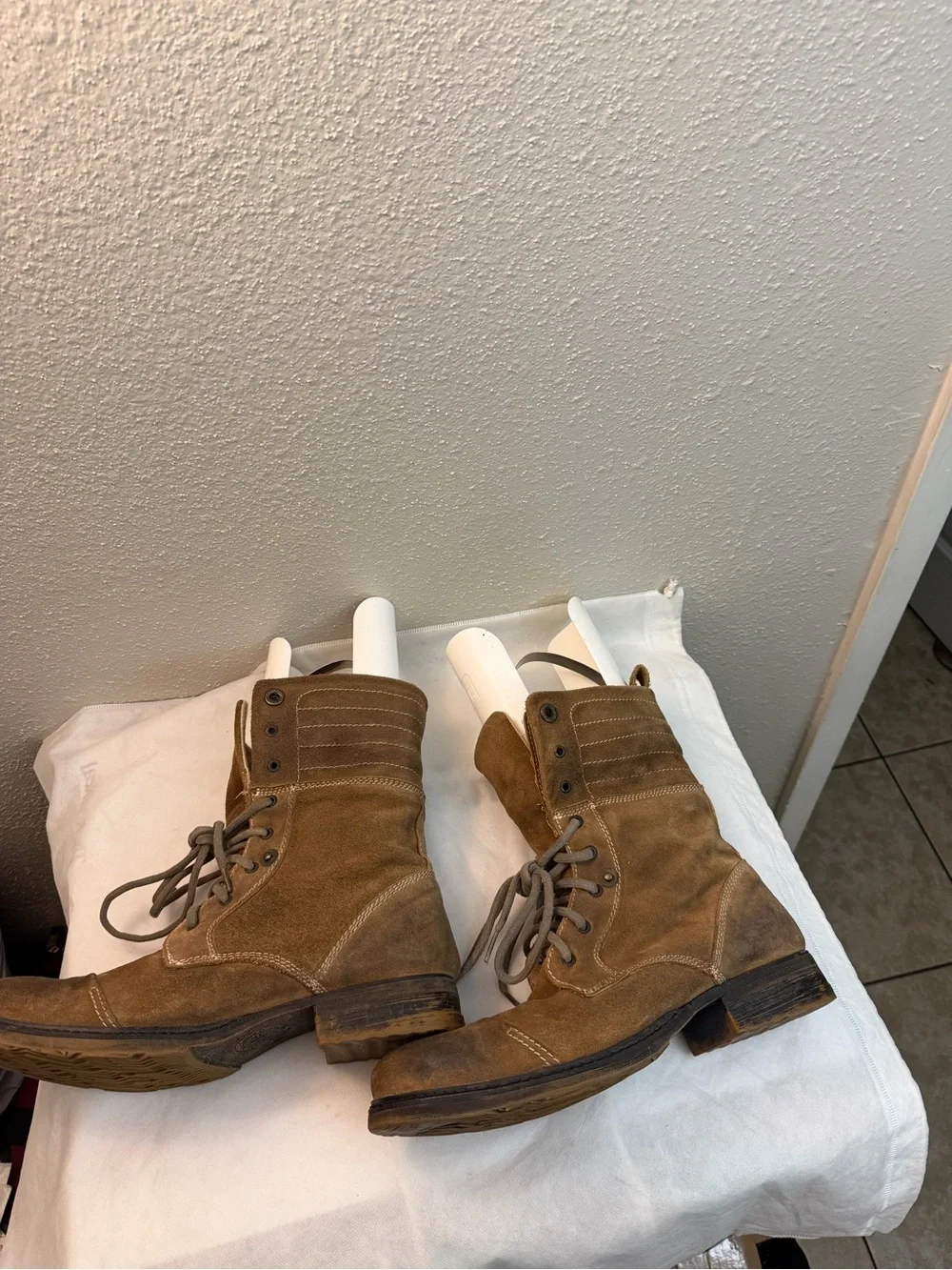 BED|STU Tan ankle boots Interior Label men boots, Sz 11, pre-owned, gently used